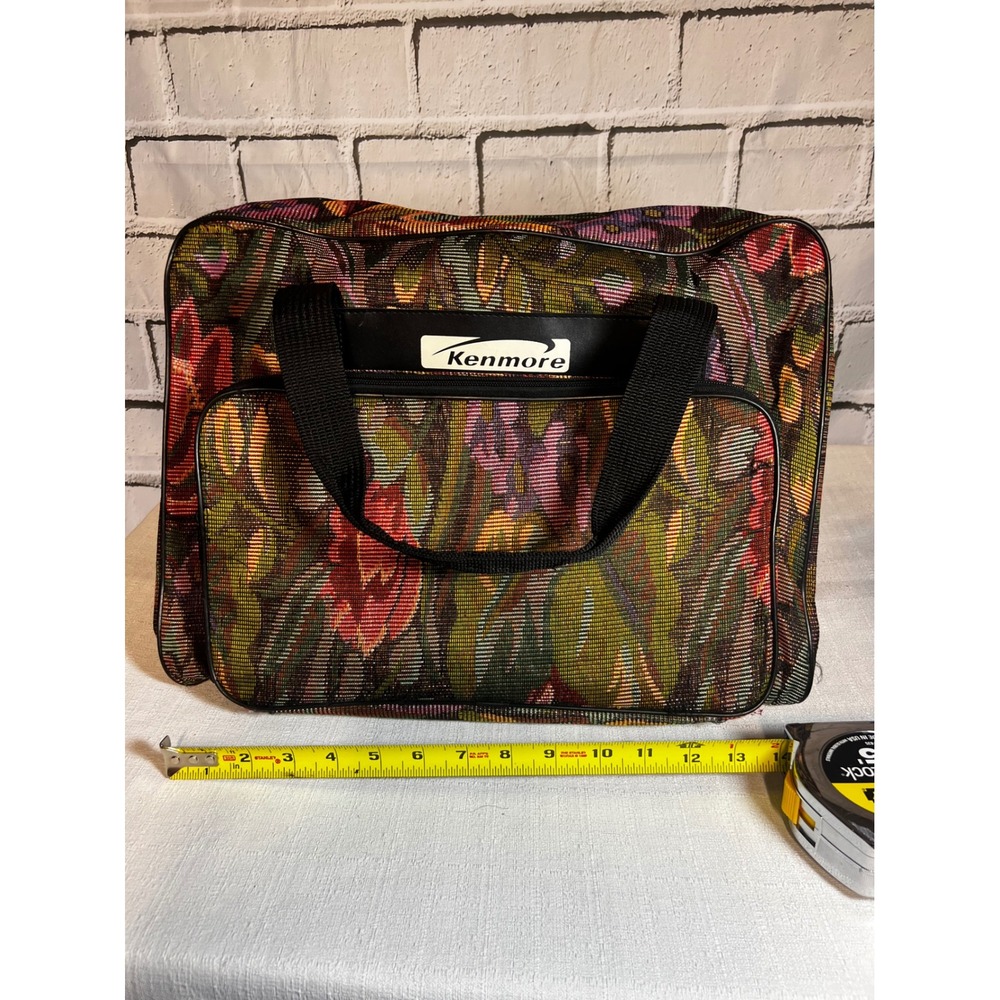 Kenmore Vintage Floral Tapestry Multi-Color Tote